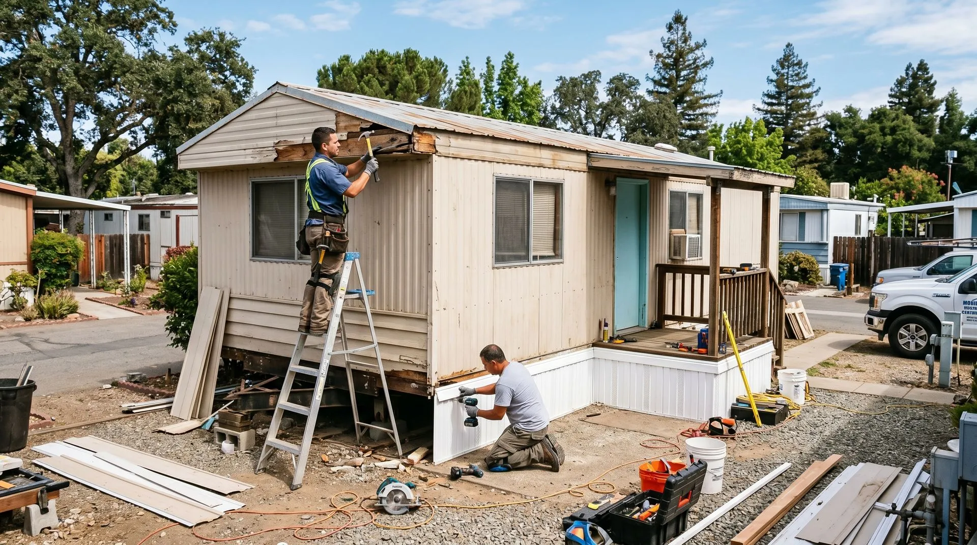Should You Repair Your Mobile Home Before Selling?